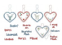 ITH - Anhänger Schlüsselanhänger Lebkuchenherz